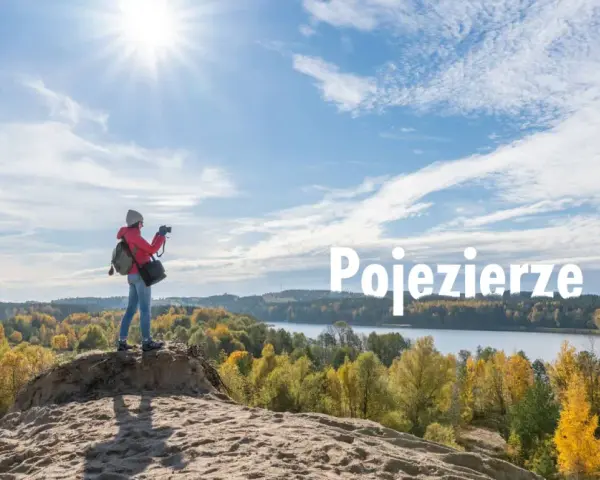Jesień nad Pojezierzem Ełckim. Idealne miejsce, gdzie jechać na 3 dni w Polsce, by podziwiać kolory natury i fotografować krajobrazy.