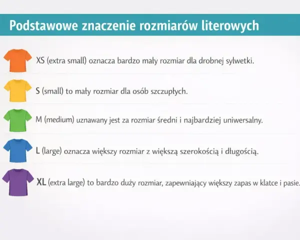 Rozmiar L (large) to większy rozmiar z większą szerokością i długością, idealny dla osób o przeciętnym wzroście.
