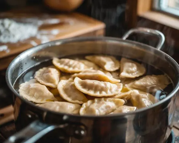 Ile gotować mrożone pierogi? Idealny czas i triki na sukces!