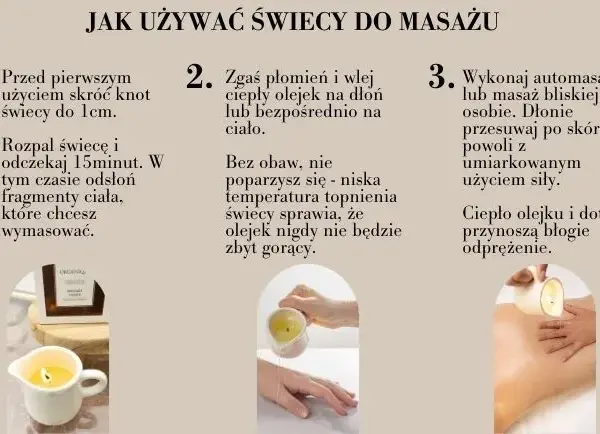 Jak używać świecy do masażu: uniknij oparzeń i ciesz się relaksem
