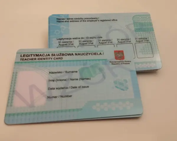 Legitymacja nauczyciela zniżki. Dokument potwierdza uprawnienia do ulg.