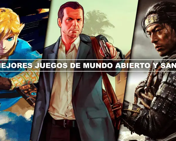 Link, Michael de GTA V y Jin Sakai, protagonistas de épicos juegos de supervivencia y mundo abierto.
