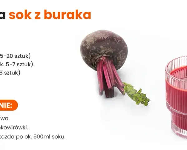 Jak zrobić sok z buraków do picia – prosta receptura na zdrowie