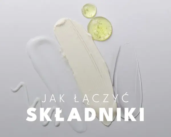 Smugi kremów i kropelki serum na białym tle. Czy retinol można łączyć z witaminą C? Dowiedz się, jak łączyć składniki dla najlepszych efektów.