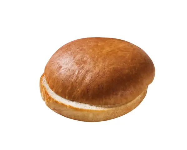Złocista bułka brioche, idealna do burgerów, z delikatnym wnętrzem i lekko chrupiącą skórką.