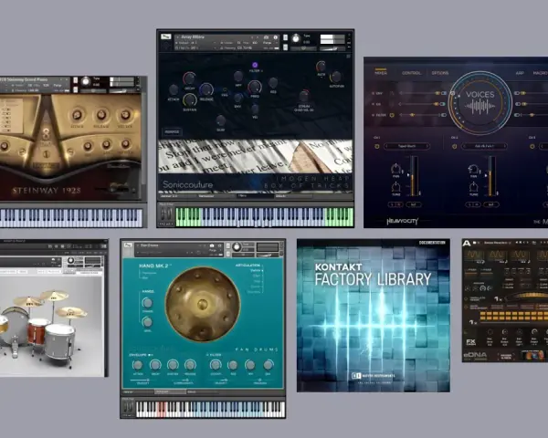 Die besten Kontakt-Bibliotheken: Steinway-Klavier, Mbira, Pan Drums, Schlagzeug und mehr.