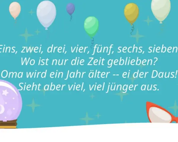 Kurze Gedichte für Oma: Liebevolle Verse für jeden Anlass