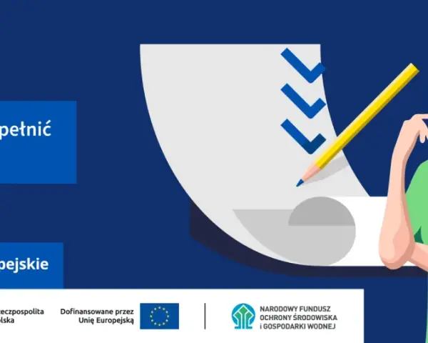 Kobieta zastanawia się nad wypełnieniem wniosku o dotację na fotowoltaikę. Program "Mój Prąd 6.0" oferuje wsparcie.
