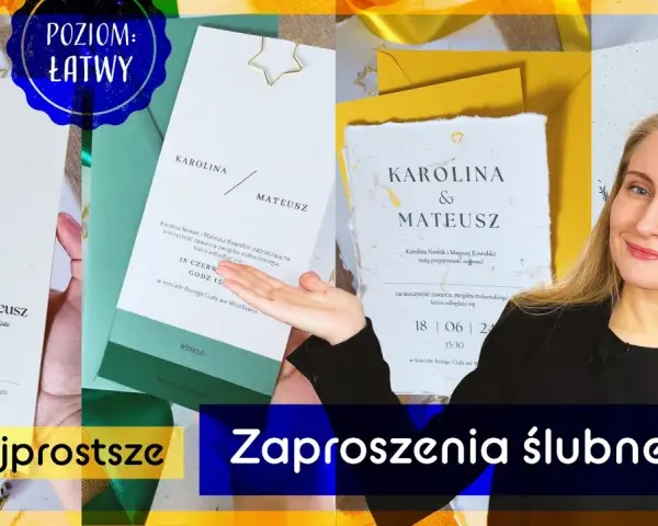 Jak wydrukować zaproszenie otwierane bez błędów i frustracji