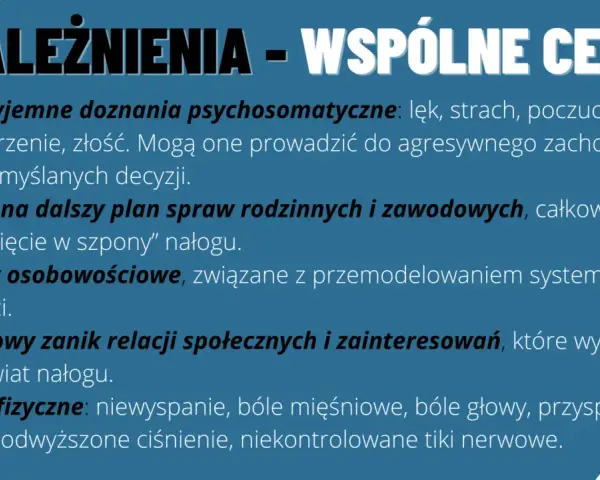 Psychika hazardzisty: lęk, poczucie winy, zanik relacji, zmiany osobowości, problemy fizyczne. Nałóg pochłania życie.