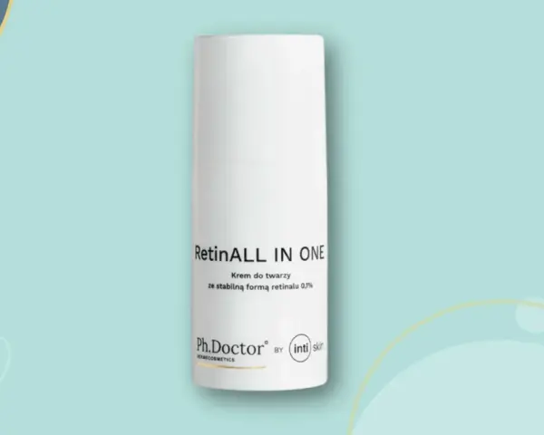 Krem do twarzy RetinALL IN ONE z 0,1% retinalem. To zaawansowany retinol na receptę, który odmieni Twoją skórę.