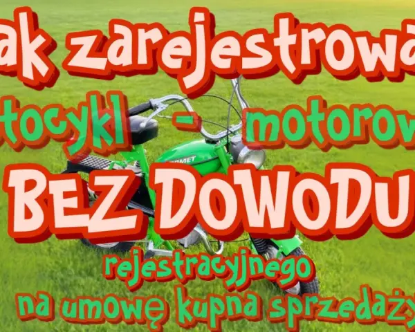 Jak zarejestrować motorower? Sprawdź, aby uniknąć kar i problemów