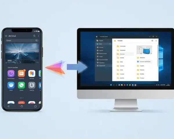 Przesyłanie plików z telefonu na komputer z Windows 10. Optymalizacja systemu, jak defragmentacja dysku Windows 10, przyspiesza pracę.