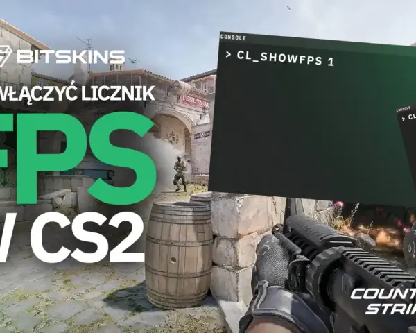 Jak włączyć licznik FPS w CS2? Wpisz komendę na fps w konsoli, by monitorować wydajność gry.