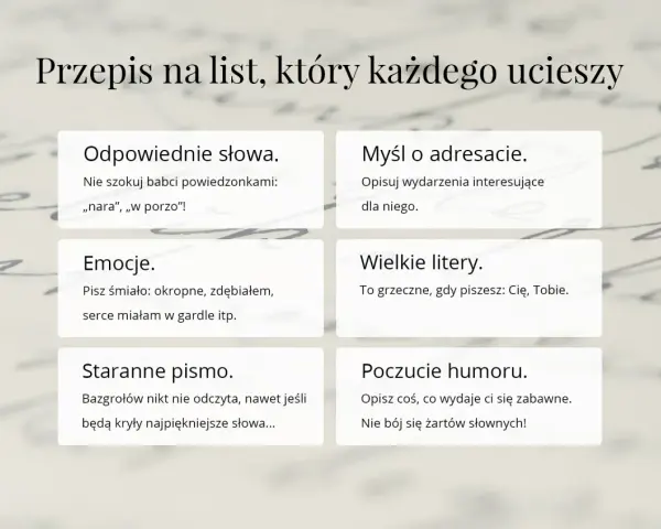 Listew, nie listw! Dlaczego tak mówimy? Prosta lekcja polskiego