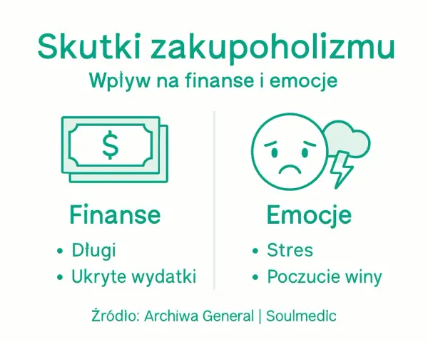Wyznanie zakupoholiczki: skutki zakupoholizmu to długi, ukryte wydatki, stres i poczucie winy.