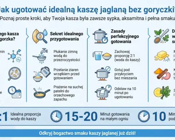 Jak ugotować idealną kaszę jaglaną bez goryczki? Porady dotyczące gotowania kaszy jaglanej, proporcje wody i dodatki.