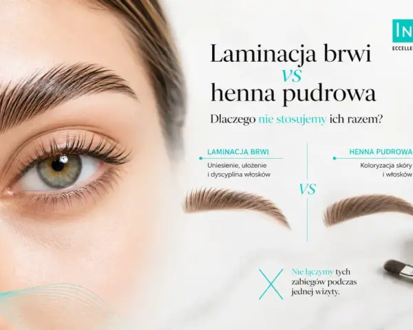 Porównanie laminacji brwi i henny pudrowej. Sprawdź, jaka jest henna pudrowa brwi cena i efekty.