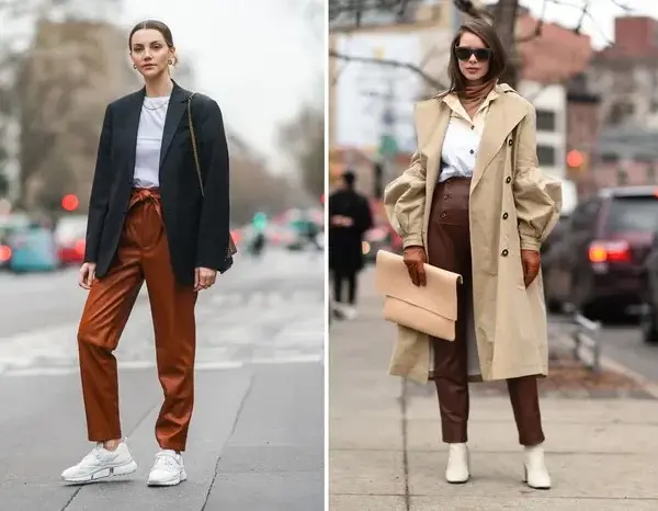 Jaką bluzkę do brązowych spodni wybrać, aby wyglądać stylowo?