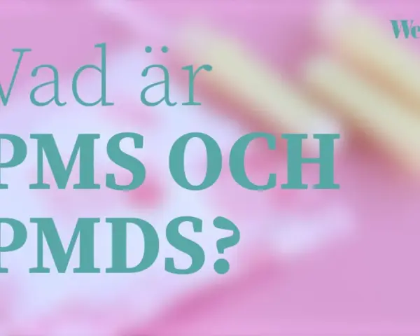 Vad är PMS och PMDS? Lär dig mer om symtom innan mens och hur du kan hantera dem.