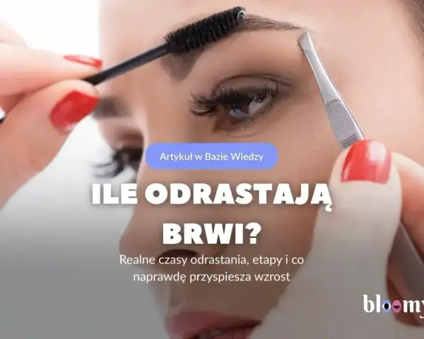 Kobieta stylizuje brwi pęsetą i szczoteczką. Dowiedz się, czy brwi odrastają i jak przyspieszyć ich wzrost.