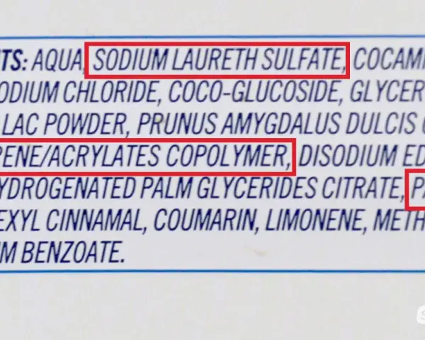 Bedenkliche Inhaltsstoffe in Kosmetik: Liste, Erkennung & Vermeidung.
