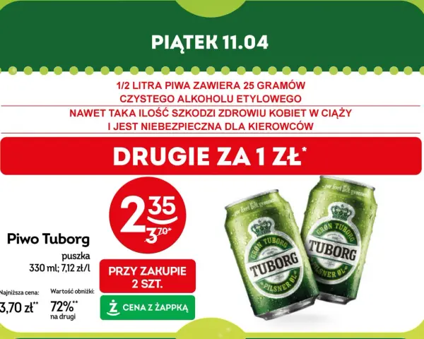 Gdzie kupić piwo Tuborg? Sprawdź sklepy i ceny online