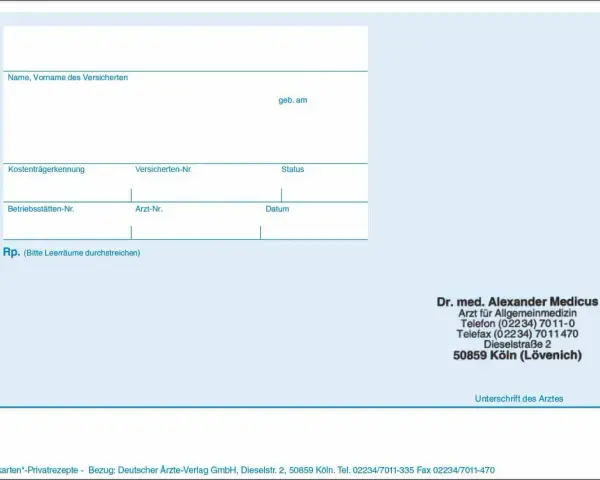 Privatrezept e Rezept Kassenpatient: Kosten und wichtige Infos für Sie
