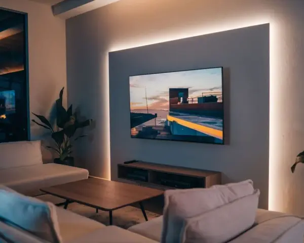 Jakie oświetlenie nad telewizorem poprawi komfort oglądania?