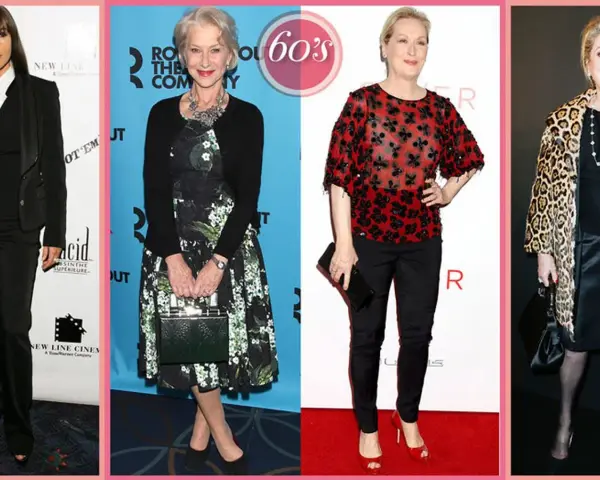 Estilos elegantes para saber como vestir para un cumpleaños: traje negro, vestido floral, top rojo y abrigo de leopardo.