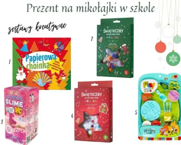 Drobne prezenty na Mikołajki dla dzieci w szkole, które zachwycą