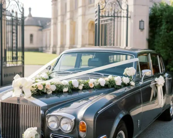 Jak udekorować auto do ślubu? Trendy, DIY, bezpieczeństwo