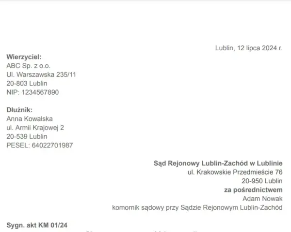 Skarga na komornika: Ile odpisów złożyć? Uniknij zwrotu!