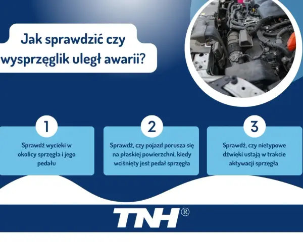 Jak sprawdzić, czy wysprzęglik działa poprawnie? Sprawdź wycieki, ruch pojazdu i nietypowe dźwięki przy pedale sprzęgła.