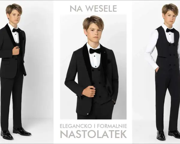 Ubiór 14-latka na wesele: Modnie, wygodnie i bez kłótni