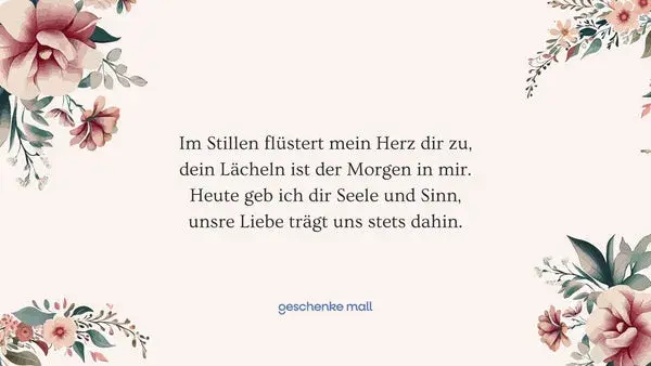 Moderne Hochzeitsgedichte: Authentische Worte für Ihren Tag