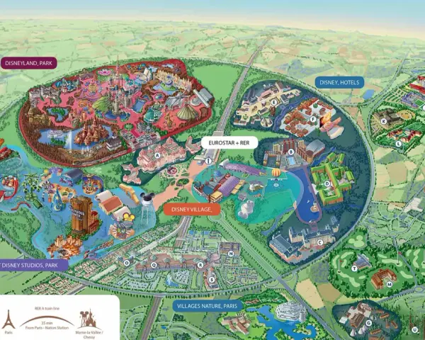 Disneyland Paris: mappa e consigli per massimizzare la magia