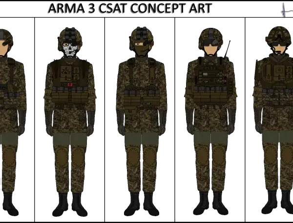 Arma 3 CSAT: Futurystyczna dominacja? Broń, pojazdy, Apex!
