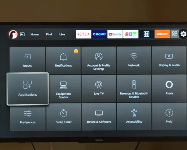 Fire TV Stick Menü: Apps, Einstellungen, Netzwerk. So verbindest du dein Handy mit dem Fire TV Stick.