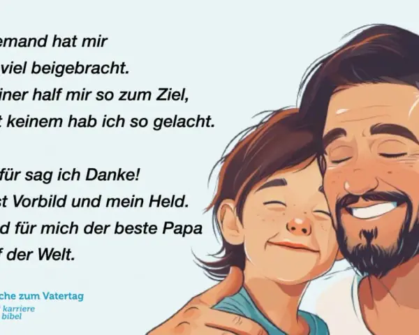 Vatertagsgedichte: Herzliche & Lustige Verse für jeden Papa