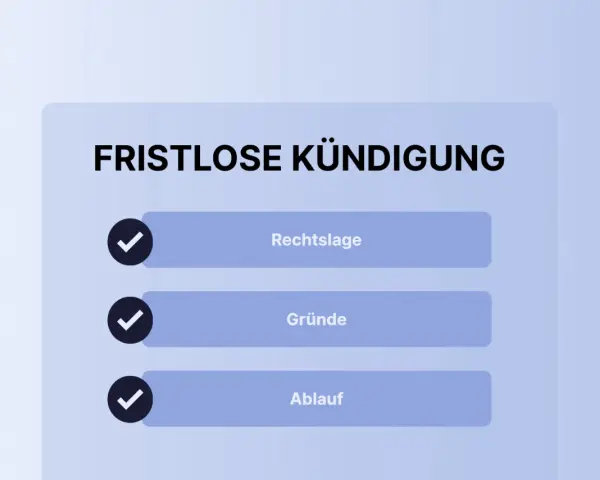 Fristlose Kündigung: Rechtslage, Gründe, Ablauf. Ein Thema, das oft mit einem Vertrauensbruch Arbeitgeber verbunden ist.