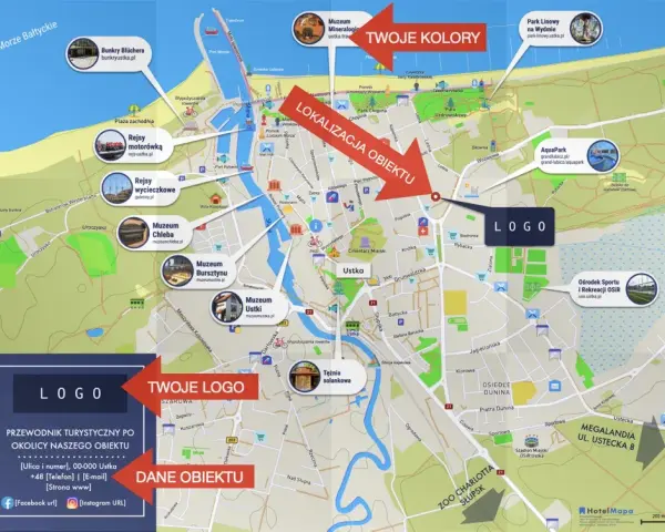 Gdzie leży Ustka mapa – odkryj tajemnice tego nadmorskiego miasta