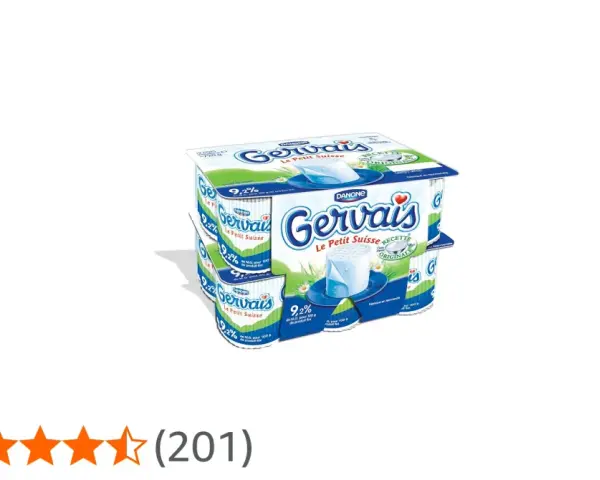 Lot de petits suisses Gervais, recette originale. Un délice crémeux pour tous, même sans lactose.