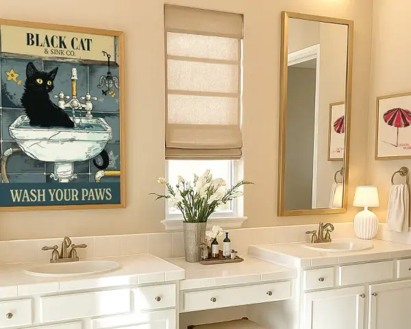 ¿Cuadros en tu baño? Sí, arte resistente a humedad: guía completa