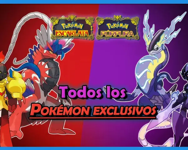 Pokémon Escarlata y Púrpura: Koraidon y Miraidon, junto a otros Pokémon exclusivos, listos para la batalla.