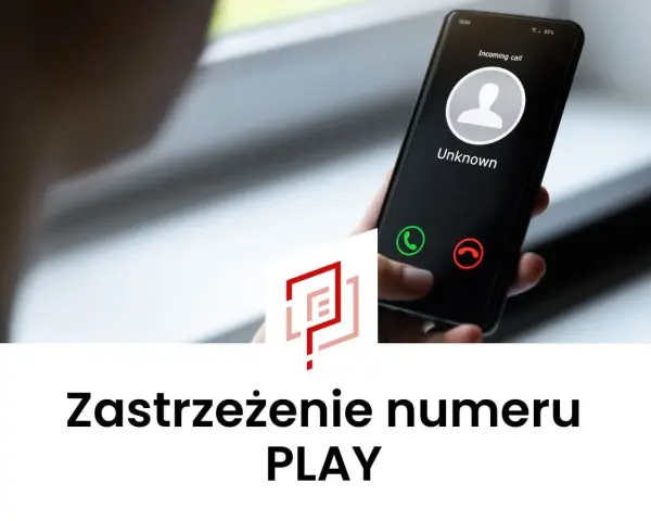 Chcesz wiedzieć, jak zastrzec numer Play? Na ekranie telefonu widać przychodzące połączenie od nieznanego numeru.