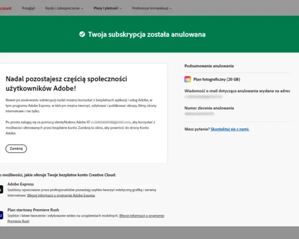 Anulowanie Photoshopa: Krok po kroku i jak uniknąć kar!
