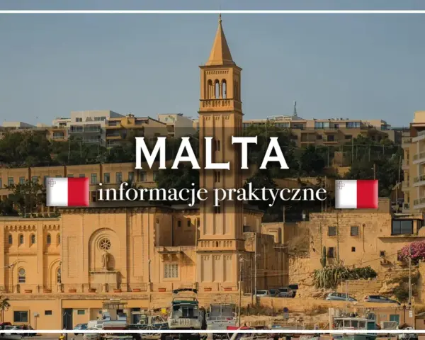 Malta: informacje praktyczne. Malowniczy widok na port i zabytkową architekturę, idealne miejsce na wakacje na Malcie.
