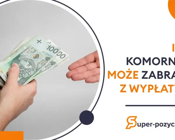 Ręka podaje plik banknotów. Czy komornik pobrał za dużo pieniędzy z wypłaty? Dowiedz się, ile może zabrać.