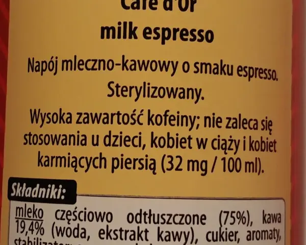 Napój kawowy Biedronka – poznaj skład, cenę i zdrowotne aspekty